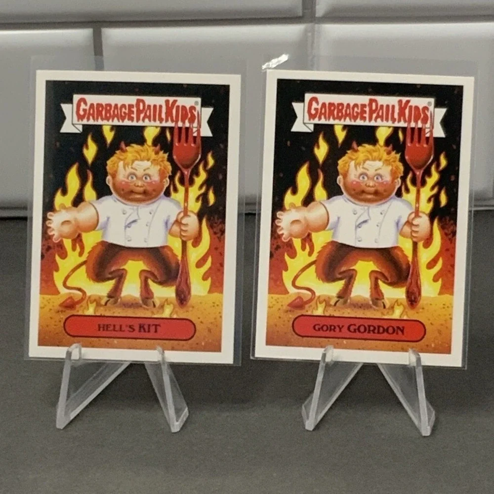 Hell's Kit‎ 6a And GORY GORDON 6B OF 8 GARBAGE PAIL KIDS PRIME SLIME TRASHY TV